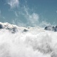 Море облаков ниже нас